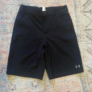 Boys size 10 Under Armor golf shorts.